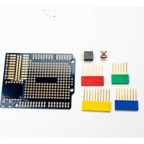Prototype PCB Expansion Board For Arduino UNO R3 Dev Module Breadboard Reset DIY KIT With Pins