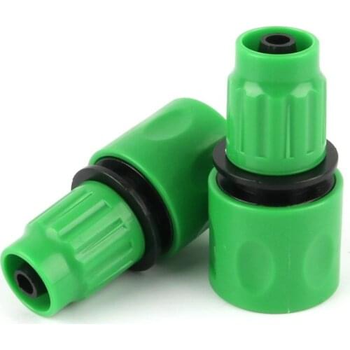 2 Pcs 3/8'' Telescopic joint Irrigation Quick Hose Pipe Connector Pacifier Shape Garden Water Guns Accessorie Gardening Tools