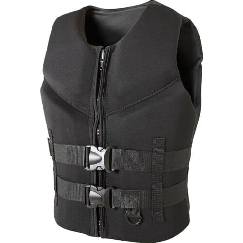 Adult Life Vest Jacket Neoprene Men Women Water Sports Buoyancy Jacket Swimming Vest Boating Surfing Kayak Drifting Ski