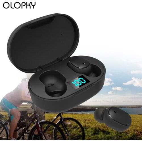 TWS Wireless Bluetooth 5.0 Sports Earphones 6D Stereo Headsets IPX5 Waterproof Headphones With Case Microphone for Mobile Phones