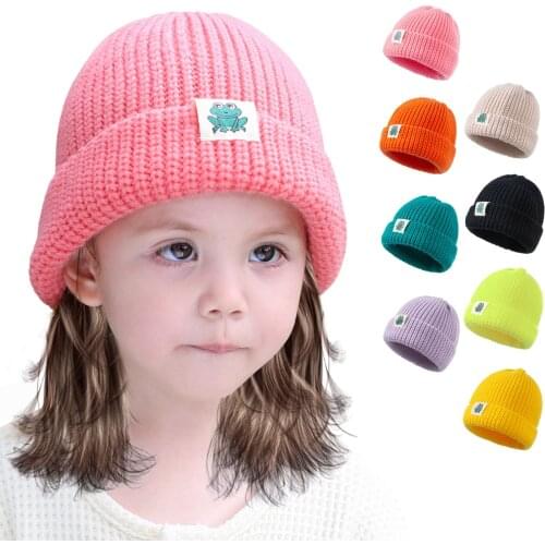 Зимние шапки для малышек Urkutoba China At AliExpress