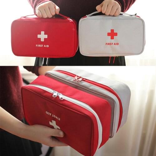 First Aid Kit Emergency Medical Box Portable Travel Outdoor Camping Survival Medical Bag Large Capacity Home Car