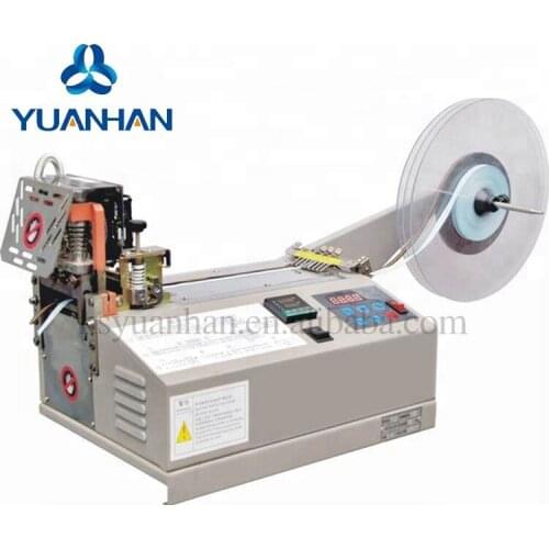Hot and cold cutter Automatic band cutter hook and loop cutting machine