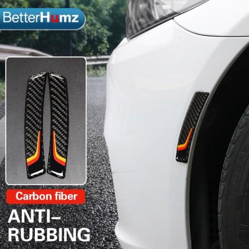 BETTERHUMZ Car Anti-scratch Strip Door Edge Guard Protection Front Bumper Car Sport Bumper Protector Anti-collision Strips Trim