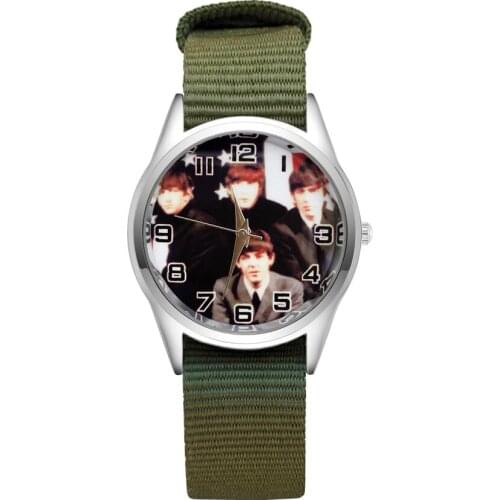 Cartoon pretty girl style Watches Womens Girls Students Boys Children Nylon Strap Quartz Wrist Watch JC83