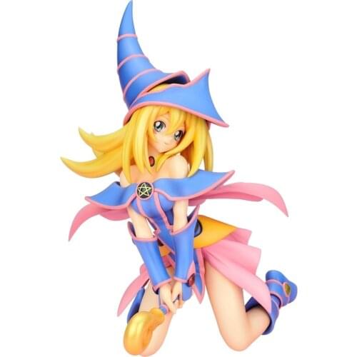 Duel Monsters Black Magic Girl Anime Figure Pvc Model Cartoon Toy Desktop Decoration Collectible Model Toys Anime Toys Gift