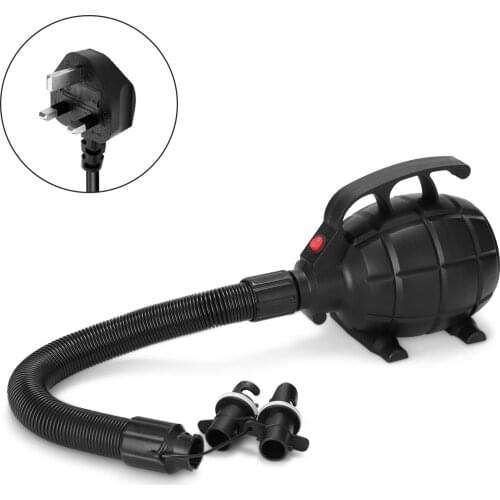 Black Air Pump Convenient Small Size Home Household Camping Utility Tool Air Bed Air Mat Air Inflation Tool Quick Safety