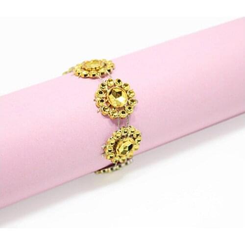 Flower Crystal Napkin Rings Silver Mesh Drill Wedding Party Table Decoration Covers with Closure Hotel Supplies Napking Holder