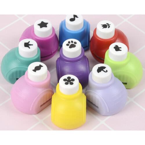 Scrapbook Paper Punchers Mini DIY Craft Punch Handmade Cut Card Hole Puncher for Albums Photos Cards and DIY Handcrafts