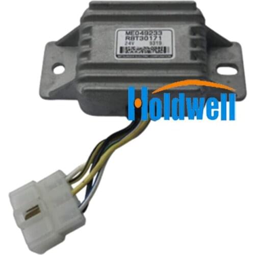 Holdwell Regulator Relay ME049233 for Kobelco Excavator K909LC K916 K916LC MD450BLC SK220 SK220LC