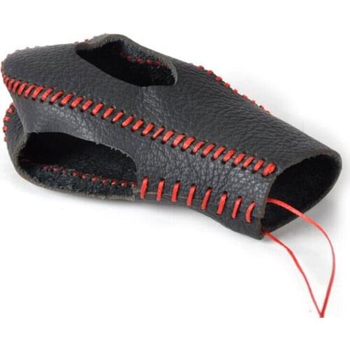 Leather Gear Shift Knob Cover Decoration For Ford Escape 13 14 15 Focus 3 Left Hand Parts High Quality