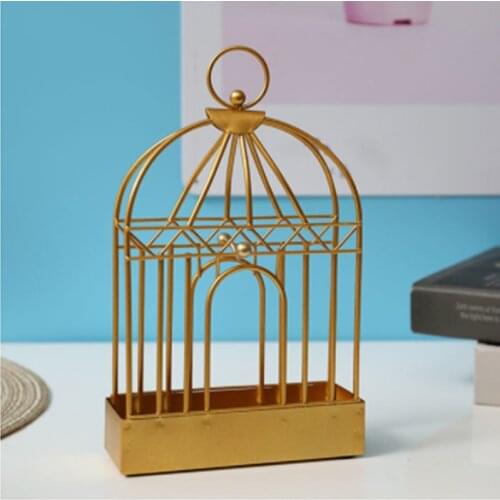 Creative Mosquito Coil Holder Nordic Style Bird Cage Shape Summer Day Iron Mosquito Repellent Incenses Rack Plate Home Decoratio