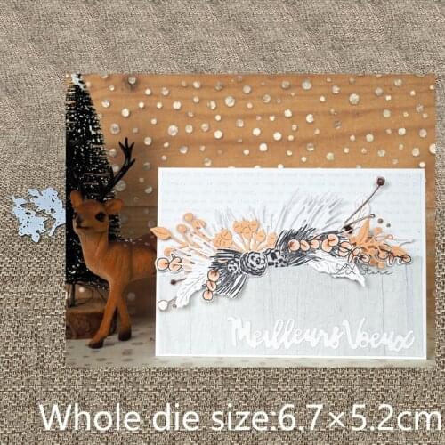 New Design Craft Metal stencil mold Cutting Dies 2pcs leaves decoration scrapbook die cuts Album Paper Card Craft Embossing