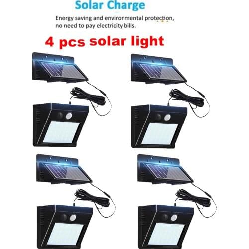 30 LED Solar light Solar Power PIR Motion Sensor Wall Light Outdoor Waterproof Energy Saving Street Garden Security Lampoptional