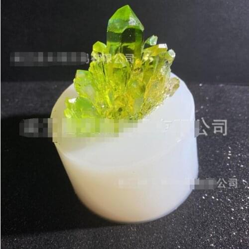 New Silicone Mould Dried Flower Resin Decorative DIY Crystal icicle Crystal cluster Type epoxy resin molds for jewelry