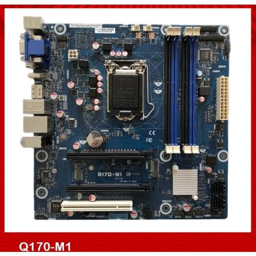 Original Desktop Motherboard for ASUS Q170-M1 Q170 1151 DDR3 All Solid State M.2 M-ATX Fully Tested