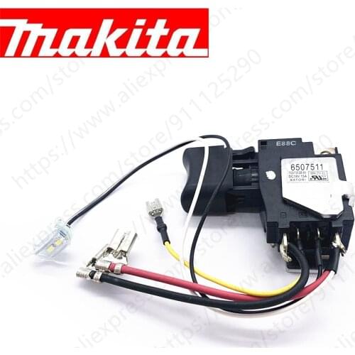 Switch For MAKITA TD152D DTD152 DTD152Z DTD152RME DTD152RFE XDT11 6507511 650751-1