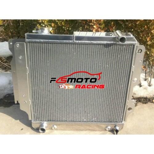 All Aluminum Racing Radiator 3 Row For Jeep Wrangler YJ/TJ 2.4L-4.2L 1987-2006 05 04 03 02 99 98 89 88