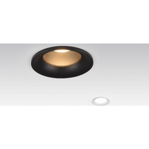 Dimmable Narrow Border Anti-glare Recessed COB LED Downlights AC85-265V 7W 12W 15W 18WLED Ceiling Lamps Hotel Villa Lighting