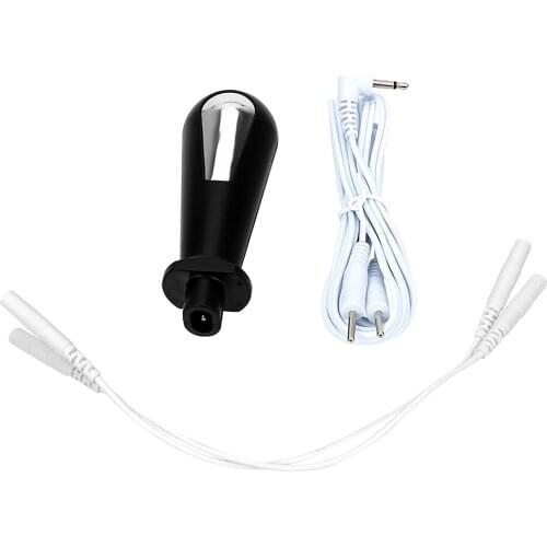 Anal Vaginal Plug Electric Shock Masturbator Erotic Sex Toys For Men Women Medical Themed Toys