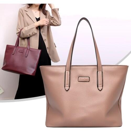 Large Capacity Tote Bag Womens Handbag Designer High Quality Soft Leather Shoulder Bag Female Purses and Handbags Sac A Main