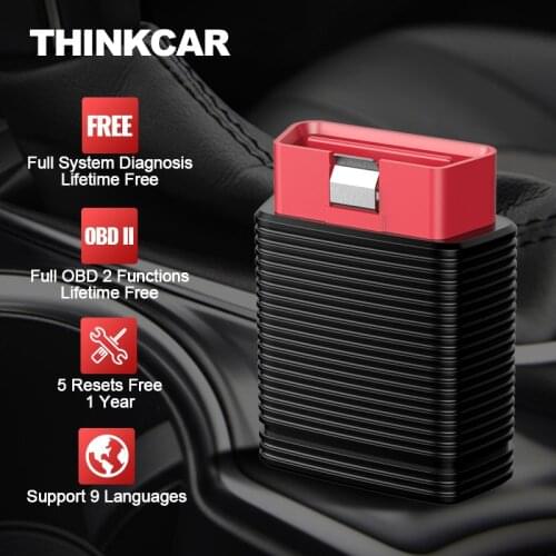 THINKCAR Thinkcar Pro OBD2 Full System Car Diagnostic Tool 5 Free Softwares 1 Year EOBD Code Reader Diagnostic Scanner Tools