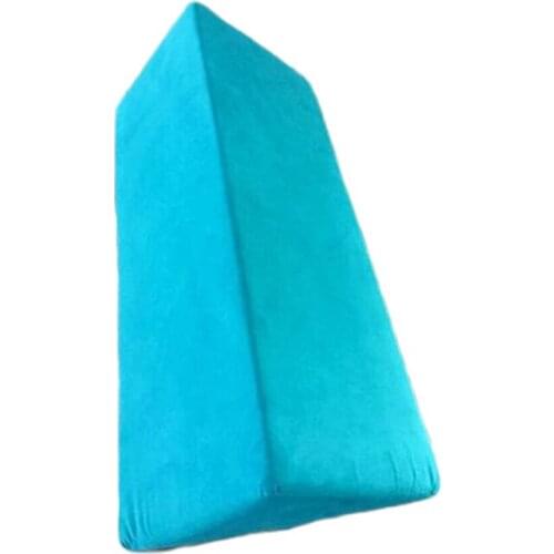 Green Elderly Bed-Ridden Triangle Turning Pad For Postoperative Nursing, Stable Anti-Decubitus Side Lying Care