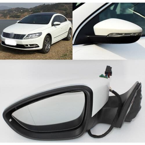 Brand New 13 Pins Power Adjusted Power Heated Side View Mirror For Volkswagen CC 2010-2018