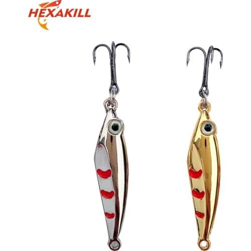 1pcs Shrimp shape sequins lures 3g/3.5cm 5g/4cm Metal Bait Wobbler zinc alloy lures jig metal luretrout fishing ultraligh