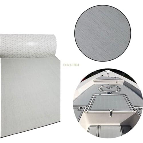 2400*1200*6mm EVA Boat Flooring Marine Decking Teak Flooring RV Yacht gray Synthetic Teak Decking Sheet Accessories