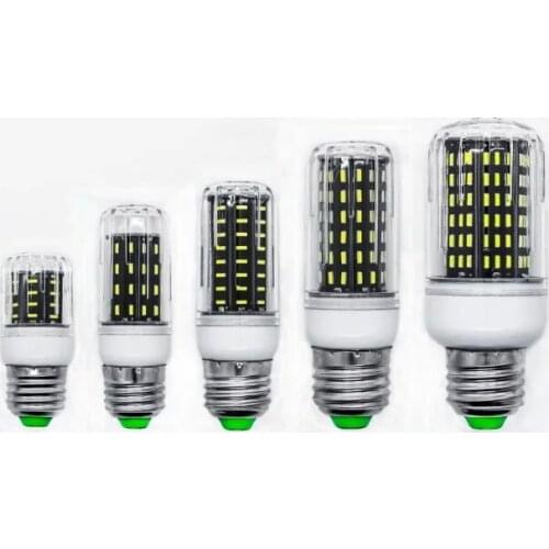 36 56 72 96 138 Led Bulb E27 E14 GU10 G9 Led Corn Light Ultra Bright SMD 4014 Led Corn Lamp AC 85-265V Chandelier Bulb Light