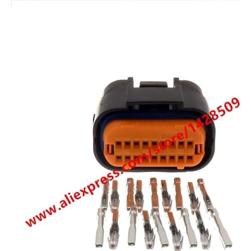 5 Sets 18 Pin Automotive Waterproof ECU Connector For Honda MX23A18SF1 MX23A18XF1