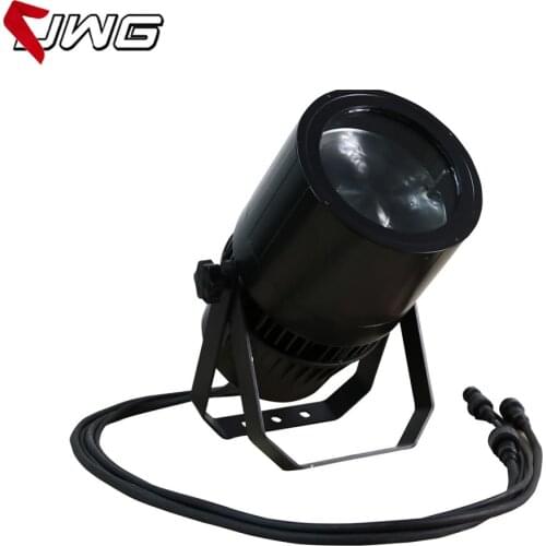 Free Shipping IP65 200W Warm White Or Cold White Optional COB Par Lights Zoom For Theater TV Stage Studio Outdoor Use