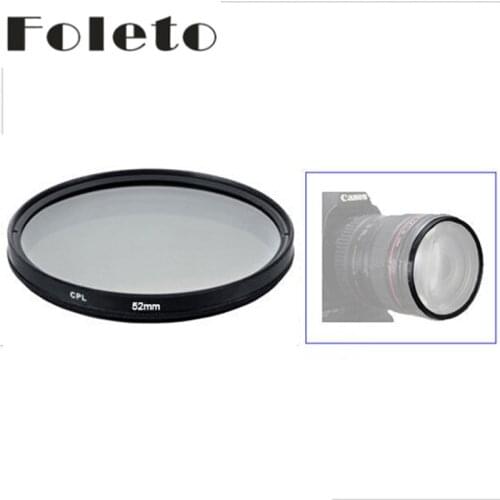 CPL Polarizer PL Lesns Filter Camera Lens Protector For canon EOS nikon nikon1 sony nex panansonic micro OLYMPUS M43 dslr lens