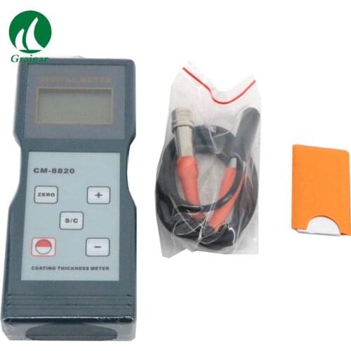 Coating Thickness Gauge CM-8820 Electrical Equipment Coating Thickness Meter CM8820 with the F probes