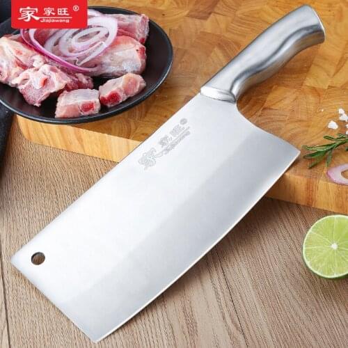 Chinese Chefs Knife Stainless Steel Meat Vegetable Chopper Home Cooking Tool Multi-Function Slicing Knife Kitchen Accessory