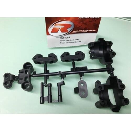 Robitronic Truggy gear housing Set R25029A for 1/8 Protos V2