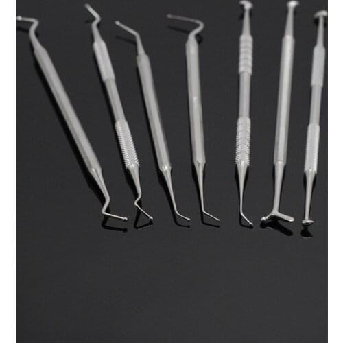 Dental Clinic Composite Filling Instrument Double Ends Spatula Amalgam Stainless Steel Dentistry Equipment