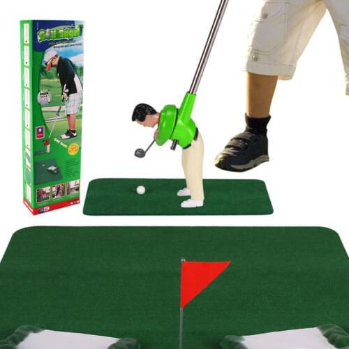 Mini Golfing Man Game Indoor Golf Game Set Portable Golf Toy Set Golf Ball Sport Set for Kids Adult