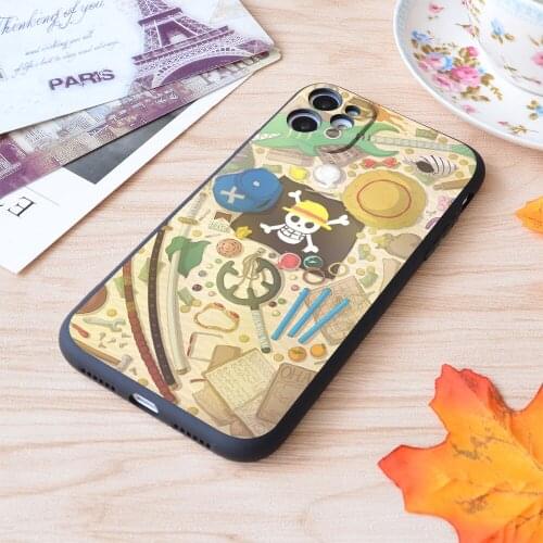 For iPhone Pirate Tools Print Soft Matt Apple iPhone Case