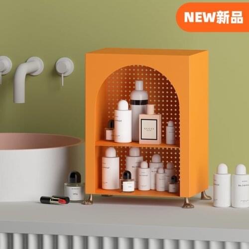 Desktop cosmetics is received The sitting room sundry wrought iron rack shelf multi-layer shelves storage organizer organizer