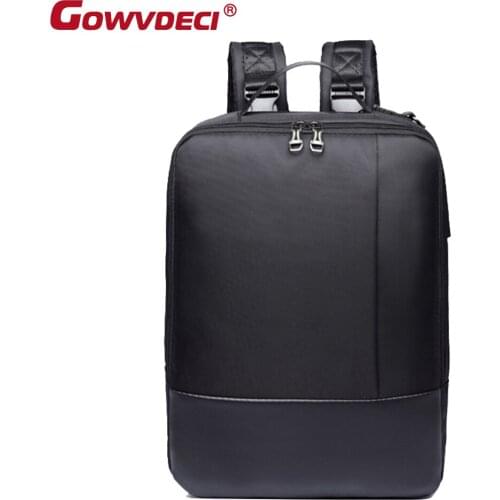 2019New Laptop Backpack Anti-theft Backpack Fashion Style Large Capacity Unisex Black