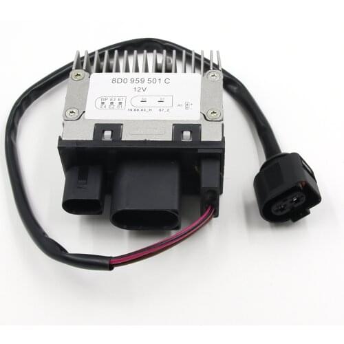 New 8D0959501C For Audi A4 1998-1999 A6 1998-2005 For VW Passat 1997-2005 For Skoda Superb 2002-2008 Fan Control Unit Module