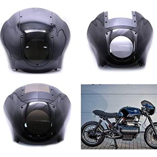 Motorcycle ABS Quarter Headlight Fairing W/Windshield For Harley Sportster XL 1200 883 XL883N Dyna FXR 1986-2017 Custom