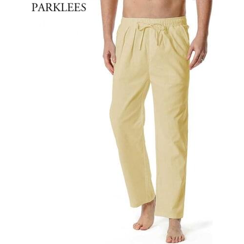 PARKLEES Mens Summer Pants