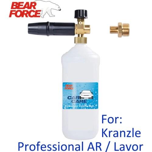 Foam Cannon Snow Foam Lance Foam Generator for Gasoline Professional Pressure Washer Kranzle AR Lavor GP Generac