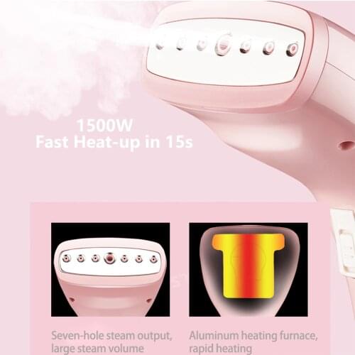 KONKA Handheld Steamer Powerful Garment Steamer Portable 15 Seconds Fast-Heat Steam Iron Ironing Machine for Home Travel