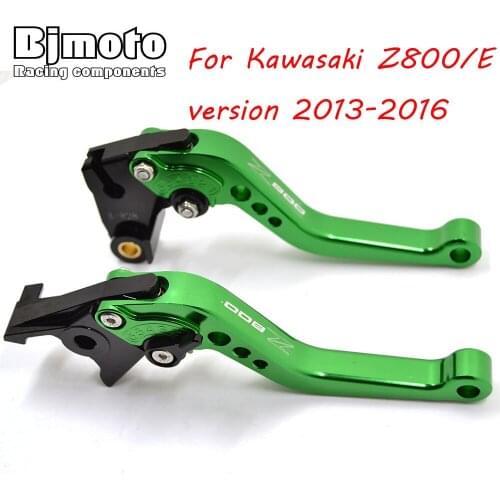Motorcycle CNC Brake Clutch Levers for Kawasaki Z800/E version 2013 2014 2015 2016 Adjustable Short Handlebar Motorbike Brakes