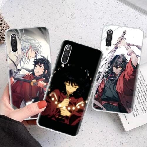 Inuyasha Japan Anime Kagome Silicon Phone Case For Xiaomi Note 10 Mi 11 9 8 CC9 10T 9T 5X 6X A3 A2 A1 Lite Pro Poco F1 X3 Cover