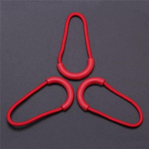 20 pieces/lot Zipper head U-shaped Coloful Cord Zipper Pull Strap multiple colour Outdoor Zipper accessories